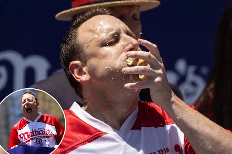 joey king hot|Joey Chestnut Wins 15th Nathans Hot Dog Eating Contest. 63